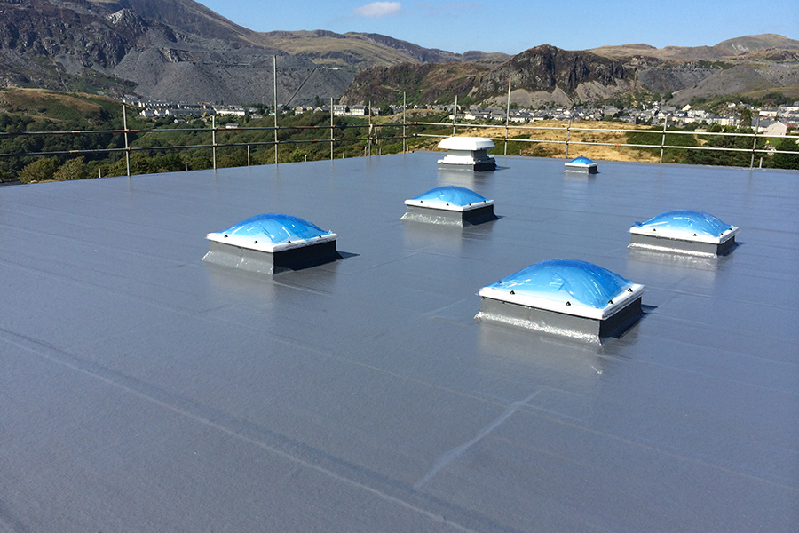 BBR single ply roofing